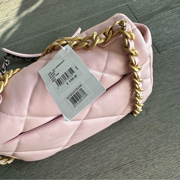 Chanel 19 small Rose - Picture 11 of 11